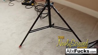 Johnny Sins, Kissa Sins And Alix Lynx In Hot 3-way