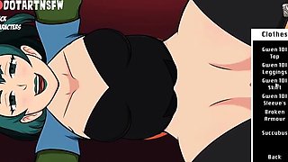 Gwen Total Drama Thick Thighs Spread Doggystyle - Hole