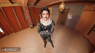 VR Conk: Brunette Chani In Uniform Rides Atreides' Huge Cock In Dune Cosplay Parody pt.2