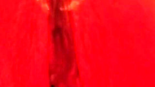 Fucking curvy blond stepmom with oil on ass, cum inside , creampie, watch it leak out of pussy