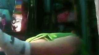 Amateur Couple Having Fun in the Dark