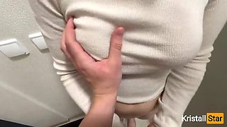 Russian MILF Cheats on GF with Hot Best Friend - Blowjob & Creampie in Kitchen
