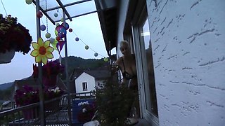 Vanessa Cool - Blonde Masturbates With A Long Dildo; Fucks Both Holes With Long Dildos