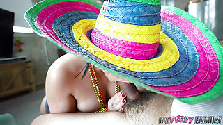 Anais Amore Twerks Big Ass on Step-Cuz for Cinco de Mayo
