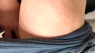 I Got Horny While Working and Put the Dildo in My Pussy. My Work Colleague Watched Me and Then Fucked Me
