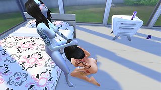 Lustful hentai bimbo unbelievable porn story
