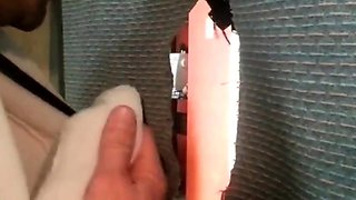 Amateur Glory Hole Blowjob with Big Cock