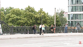 Best of Europe: Angelica Heart Big Tits, Public Bondage, & Humiliation