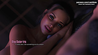 Big Tits Teen Stepsister Gets Her Big Pussy Fucked and Creampied in the Forest at Night - Life in Santa County (lisc) - Part 10