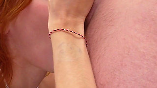 I Got Caught in the Rain and Warmed Myself on Neighbor's Tasty Dick.