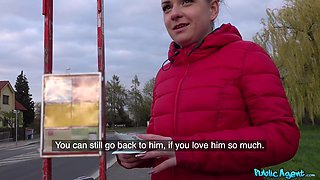 Mila Fox's Naughty Outdoor Tryst for Cash