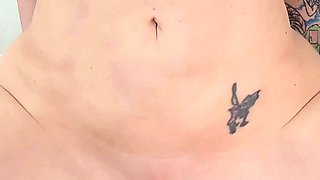 Stacked brunette goes solo toys and masturbation