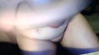 BBW Spreads Her Huge Pussy Lips on Webcam