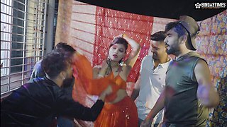 Desi Bihari Chapri Live Nude Dance Show with Hot Girl Pratibha and All Boys