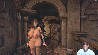 Big tits, video game, fortnite porn