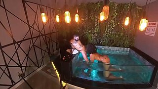 Bonus Scene.. Fucking in the Mini Pool