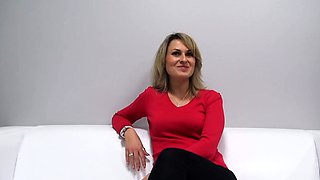 Czech Blonde Milf Sandra POV