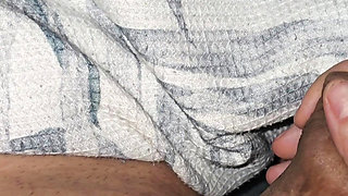 Step mom almost made Step Son dick crying while handjob his dick