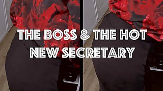 BIG COCK BOSS FUCKS BUSTY SECRETARY