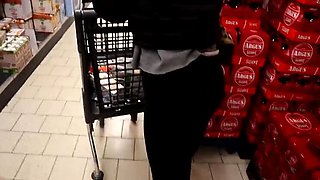 Petite Latina Magia Rosa Blowjob POV on Stairs - Outdoor Risk Cum in Mouth