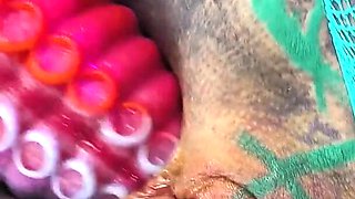Illuz Has a Huge Strapon to Use on Anuskatzz