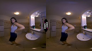 Better Wetter - Petite Pornstar Tiny Tina Striptease and Bath