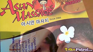 Nude Asian Massage Gets Hardcore At Trike Patrol