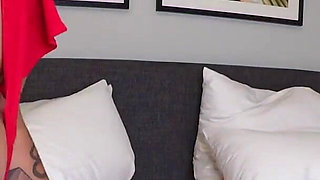 Curvy Beauty Rosina Lux Pegs Her Lover with a Strap-on!