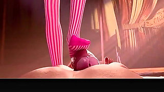 Bald Pussy Circus Baddie Shows You Her Degenerate Show by Fucking and Riding a Gooner Cock