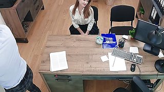 VIP4K. Slutty teen Una Fairy knows she's a bad girl and got spanked by a loan manager