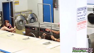 Teenagers publicly facialized