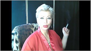 Charming Mature Woman In Red, Or Hot Fucking Solo & Non-solo! Dildo Pounding, Fucking, Creampie!