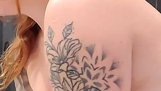 Busty Babysitter Takes a Shower.