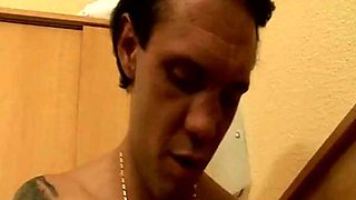 Two hot French babes sharing two dicks in hot foursome