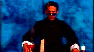 Black and Asian lesbians bedroom love