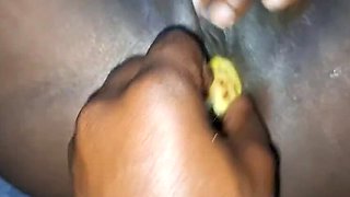 BMCsh Banana Fucks Girlfriend Doggy Style Until She Cums Water