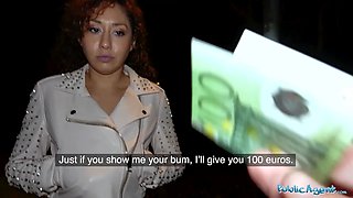 Public agent - innocent chicks will arch over if you offer them cash