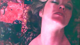 Lustful whore breathtaking vintage solo clip