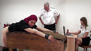 Yasmeena3 Spanking Machine - Ass Whipping