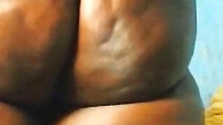 Farting BBW Anal Dildo and Standing Twerk