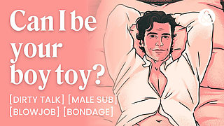 Male Moaning ASMR: Femdom Uses Her Desperate Boy Toy for Bondage and Edging - Erotic Audio for Women