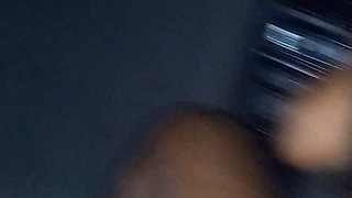 Cuckold Husband Leaves His Wife Alone with BBC Fucking in the Car and the Outside Waiting