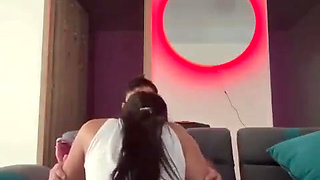 Beautiful Housewife Riding Her Bosses Big Thick Cock