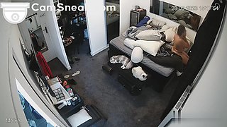 IPCAM - Hot body milf roaming naked in bedroom