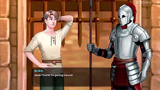 Wild anime hentai action with the biggest member in a gloryhole