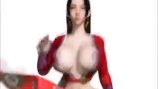 One piece boa hancock 3D