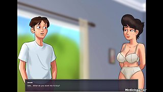 Summertime Saga Hot Sex with Neighbour Wife