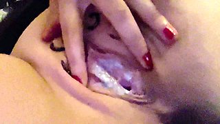 Sklavins Shows Her Destroyed Peehole After the First Pisshole Fuck by Her Master!