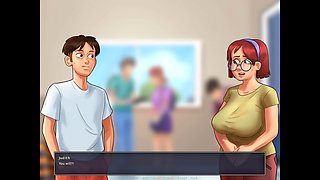 Tom's summertime adventures with big titty girls in a hilarious erotic journey