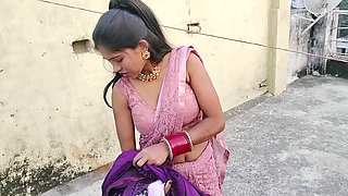indian coupleShares bed with StepMom while his StepSister hides under the bed